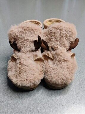 Donsje moose furry leather boots